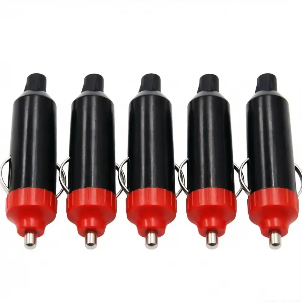 5Pc 12V Male Car Cigarette Lighter Socket Plugs Waterproof Male Motorcycle Power Charger Adapter Connector + Fuse Converter Plug
5Pc 12V Male Car Cigarette Lighter Socket Plugs Waterproof Male Motorcycle Power Charger Adapter Connector + Fuse Converter Plug