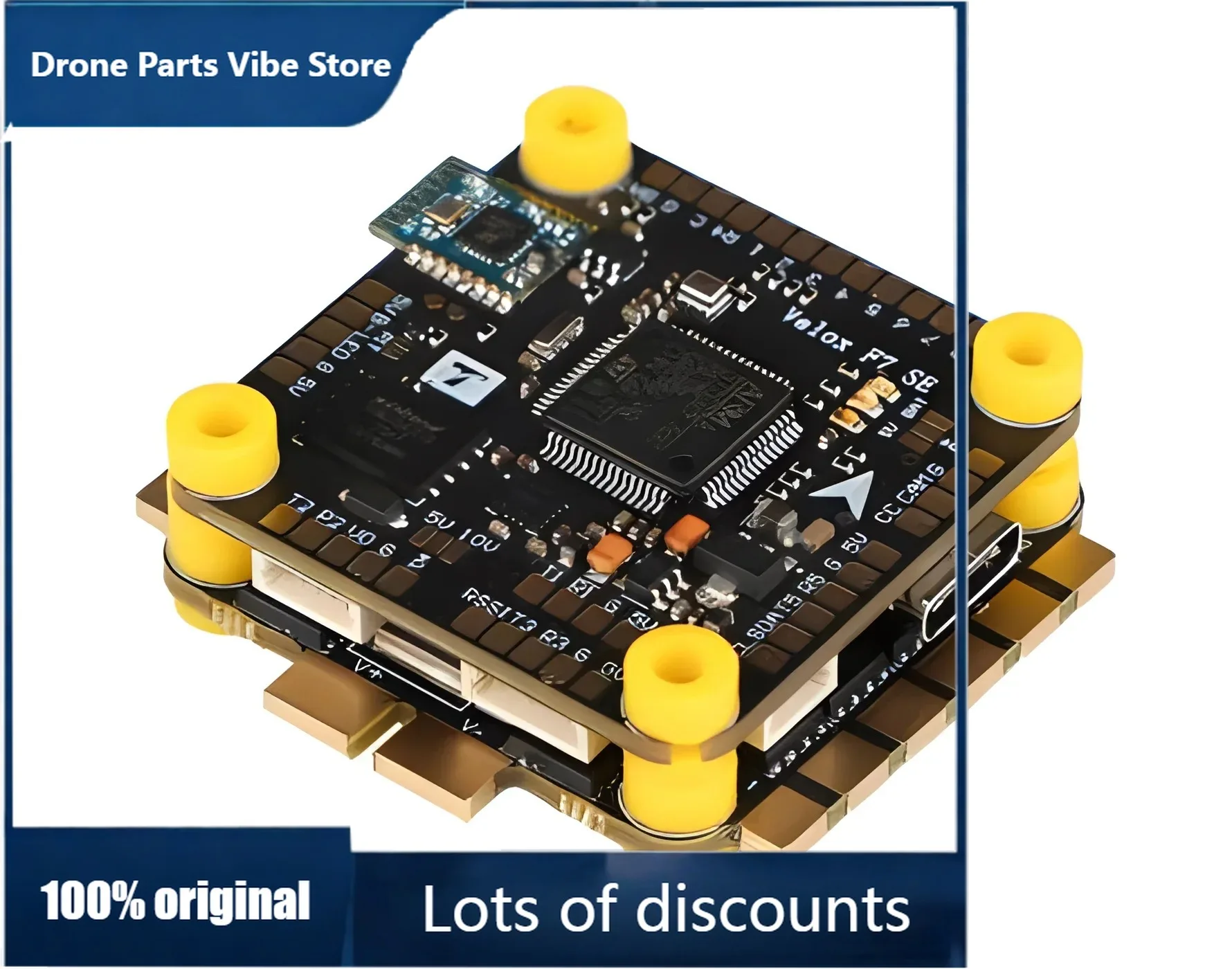 FyFor T-MOTOR VELOX F7 SE V50A SE HD FC&ESC FPV Stack Flight Controller 30.530.5mm for RC FPV Drone HD Drone DIY Parts
FyFor T-MOTOR VELOX F7 SE V50A SE HD FC&ESC FPV Stack Flight Controller 30.530.5mm for RC FPV Drone HD Drone DIY Parts