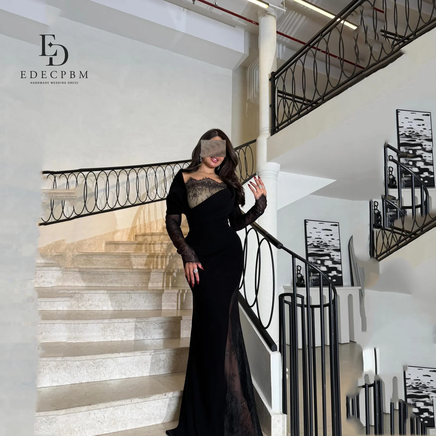 EDECPBM Robes of Soirée Dresses Gala Lace Prom Dress 드레스 Women Evening Dress Elegant Party Dresses 2025 Black Customized Mermaid
EDECPBM Robes of Soirée Dresses Gala Lace Prom Dress 드레스 Women Evening Dress Elegant Party Dresses 2025 Black Customized Mermaid