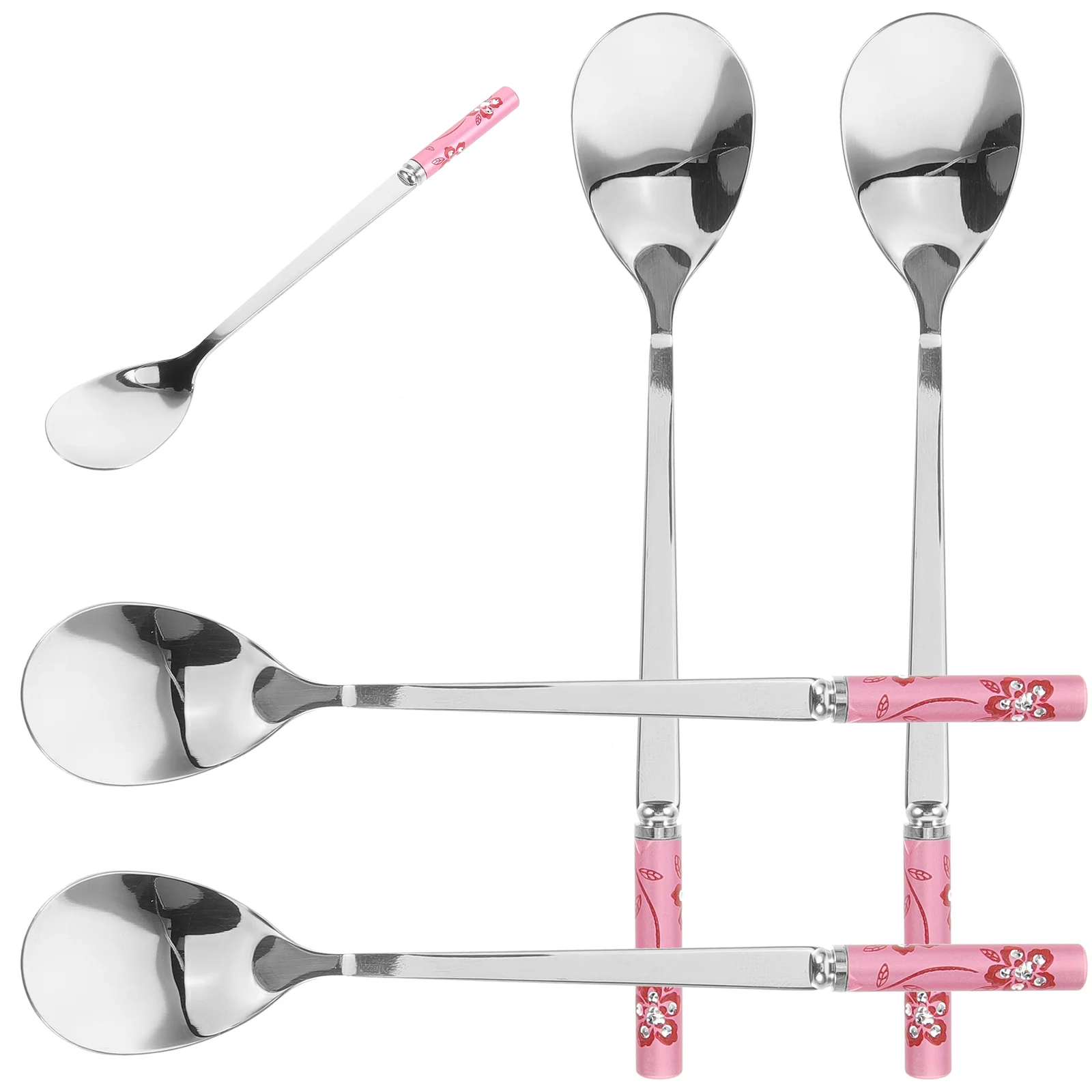 5 Pcs Stainless Steel Dessert Coffee Tea Spoons Handle Portable Lightweight Gold Outdoor Picnic Camping Hiking Cake
5 Pcs Stainless Steel Dessert Coffee Tea Spoons Handle Portable Lightweight Gold Outdoor Picnic Camping Hiking Cake