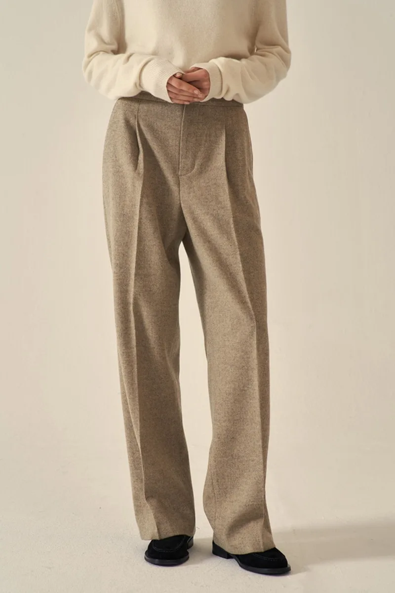 Women's Casual Fashion Wide Leg Trousers Female Retro Straight Tube High Waist Suit Pants Spring and Autumn
Women's Casual Fashion Wide Leg Trousers Female Retro Straight Tube High Waist Suit Pants Spring and Autumn