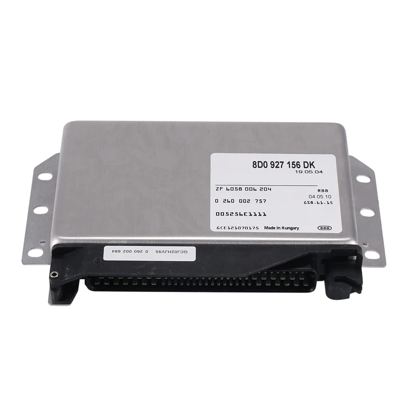 8D0927156DK Car Transmission Tcu Computer ZF 5HP19 For VOLKSWAGEN-PASSAT B5.5 2.8L V6 AMX 4M 2001 - 2005
8D0927156DK Car Transmission Tcu Computer ZF 5HP19 For VOLKSWAGEN-PASSAT B5.5 2.8L V6 AMX 4M 2001 - 2005