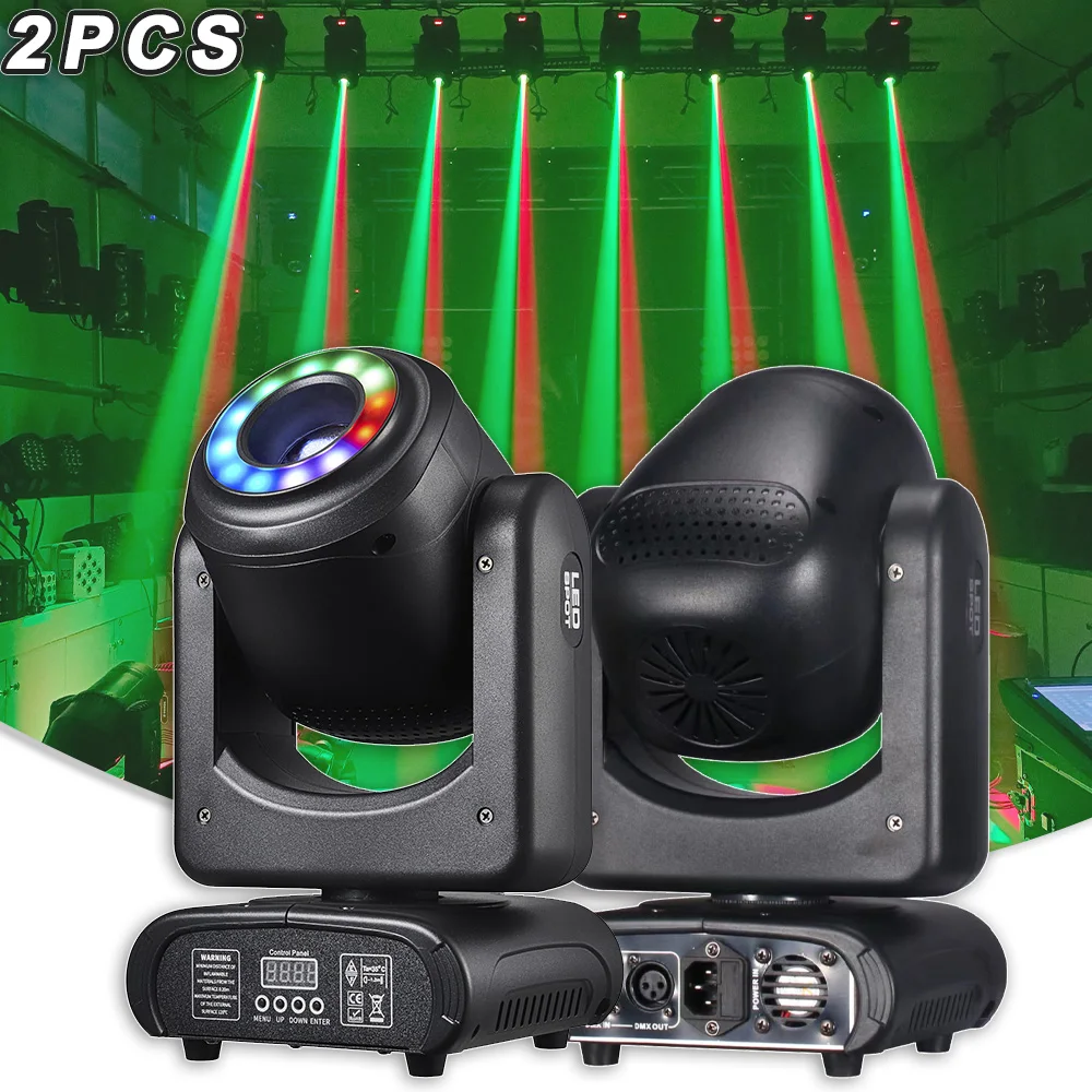 2PCS LED 100W Spot Moving Head Light Wash Effect 3+5 Prism DMX512 Dj Gobo Projector Wedding Decoration Home Party Indoor Lights
2PCS LED 100W Spot Moving Head Light Wash Effect 3+5 Prism DMX512 Dj Gobo Projector Wedding Decoration Home Party Indoor Lights
