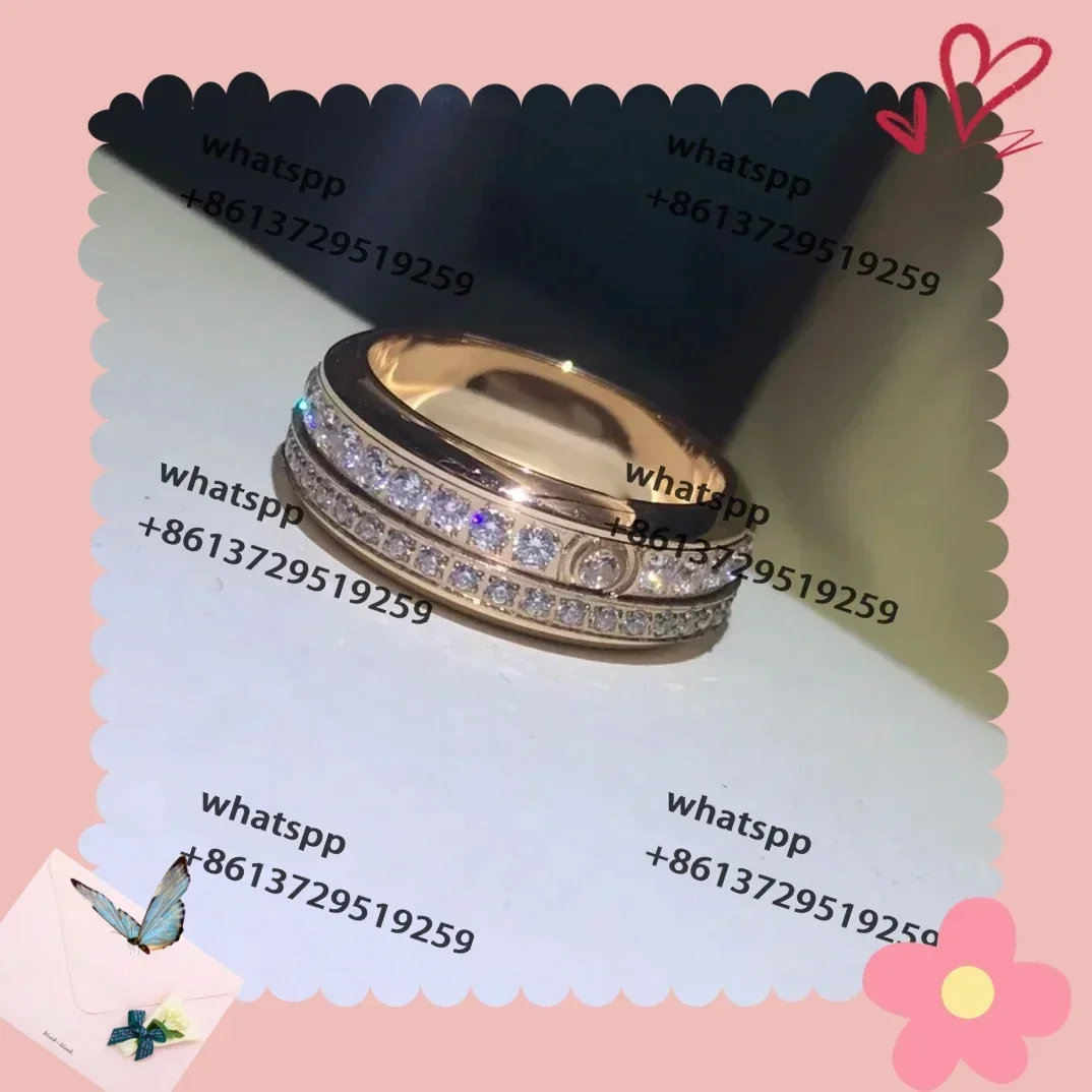 The New European and American S925 Double Row Diamond Rotating Ring Is A Trendy Item of Light Luxury and Fashion
The New European and American S925 Double Row Diamond Rotating Ring Is A Trendy Item of Light Luxury and Fashion