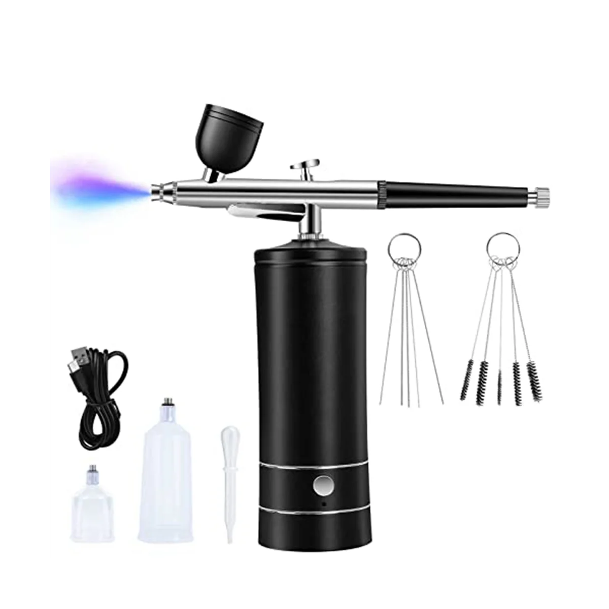 Airbrush Kit Rechargeable Cordless Airbrush Compressor,30PSI High Pressure,Portable Handheld Airbrush Gun,Airbrush Set
Airbrush Kit Rechargeable Cordless Airbrush Compressor,30PSI High Pressure,Portable Handheld Airbrush Gun,Airbrush Set