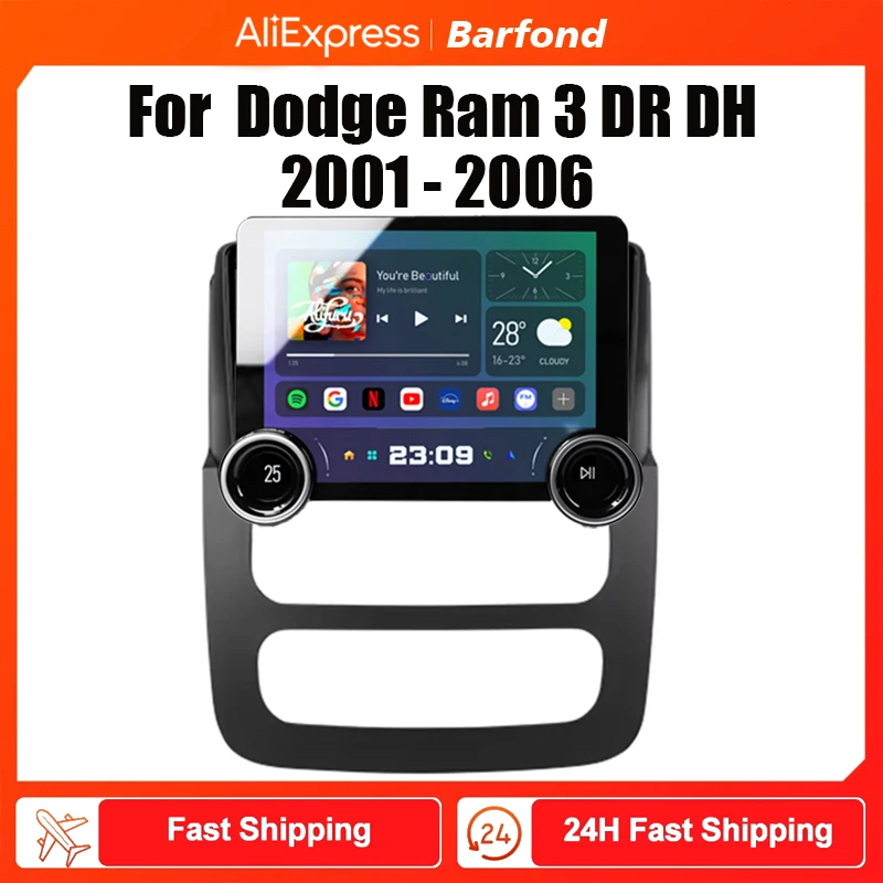 Автомагнитола Barfnd для Dodge Ram 3 DR DH 2001-2006, мультимедийный видеоплеер, навигация, стерео, GPS, Android, 2din, dvd
Автомагнитола Barfnd для Dodge Ram 3 DR DH 2001-2006, мультимедийный видеоплеер, навигация, стерео, GPS, Android, 2din, dvd