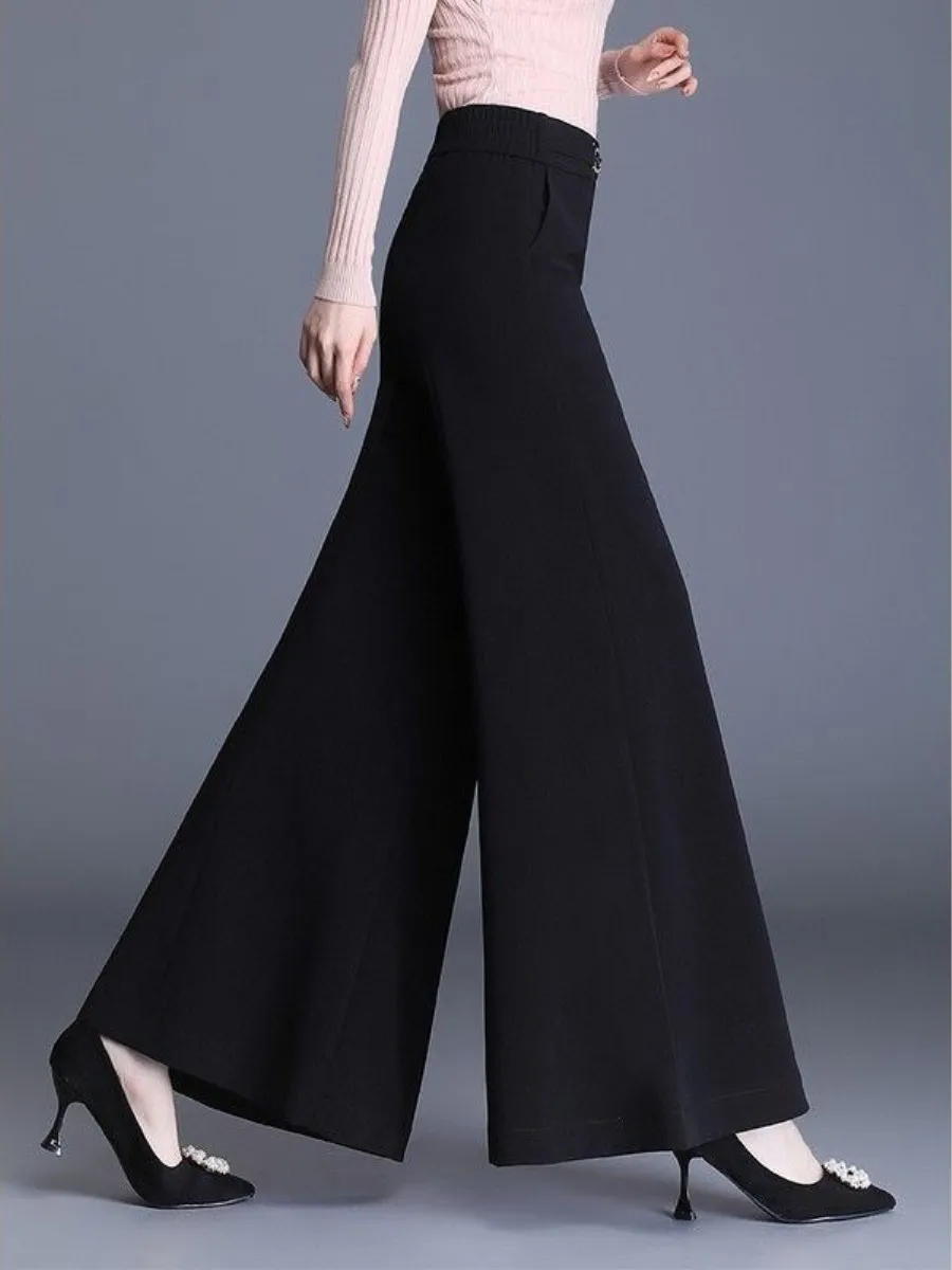 High Waist Loose Women's Casual Pants Autumn Winter 2026 New Style Health Protection Knee Pads Wide Leg Long Trousers
High Waist Loose Women's Casual Pants Autumn Winter 2026 New Style Health Protection Knee Pads Wide Leg Long Trousers
