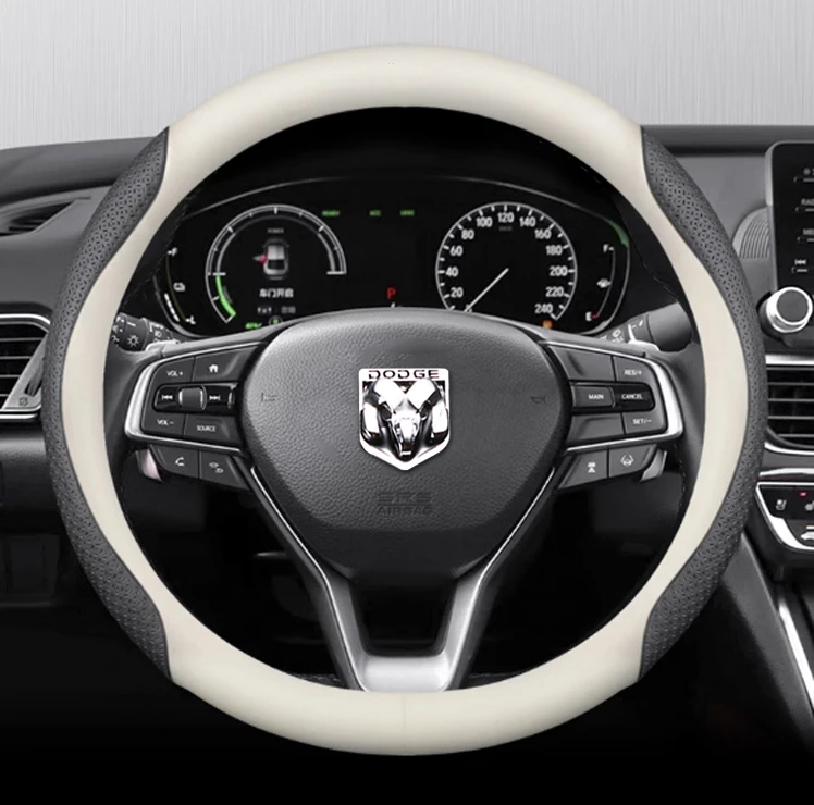 Leather Car Steering Wheel Cover for Dodge Charger SRT Durango 2011 - 2017 2018 2019 2020 2021 2022 2023 2024 Auto Accessories
Leather Car Steering Wheel Cover for Dodge Charger SRT Durango 2011 - 2017 2018 2019 2020 2021 2022 2023 2024 Auto Accessories