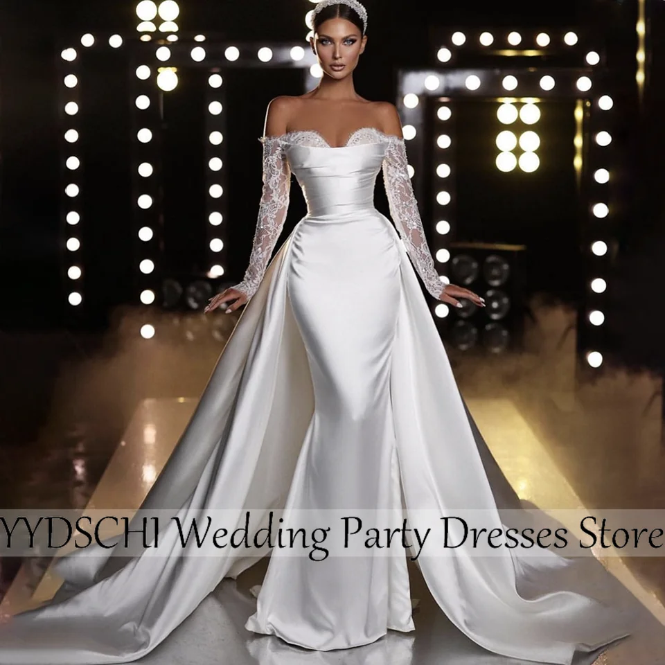 Wedding Dresses 2024 vestido de novia For Women With Train Party Dresses Mermaid/Trumpet Elegant Women's Dress Pearl set diamond
Wedding Dresses 2024 vestido de novia For Women With Train Party Dresses Mermaid/Trumpet Elegant Women's Dress Pearl set diamond