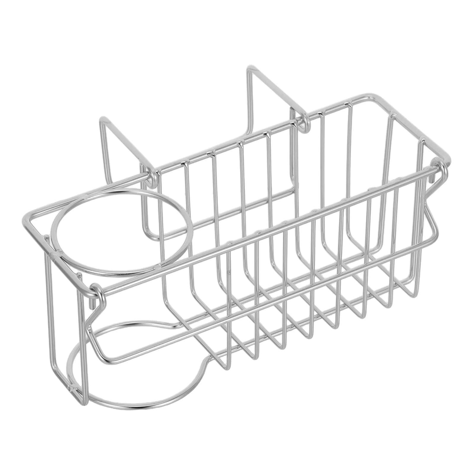 Stainless Steel Kitchen Sink Drainer Strainer Basket Hanging Dish Drying Rack Sponge Organizer Storage for Tableware Washing and
Stainless Steel Kitchen Sink Drainer Strainer Basket Hanging Dish Drying Rack Sponge Organizer Storage for Tableware Washing and
