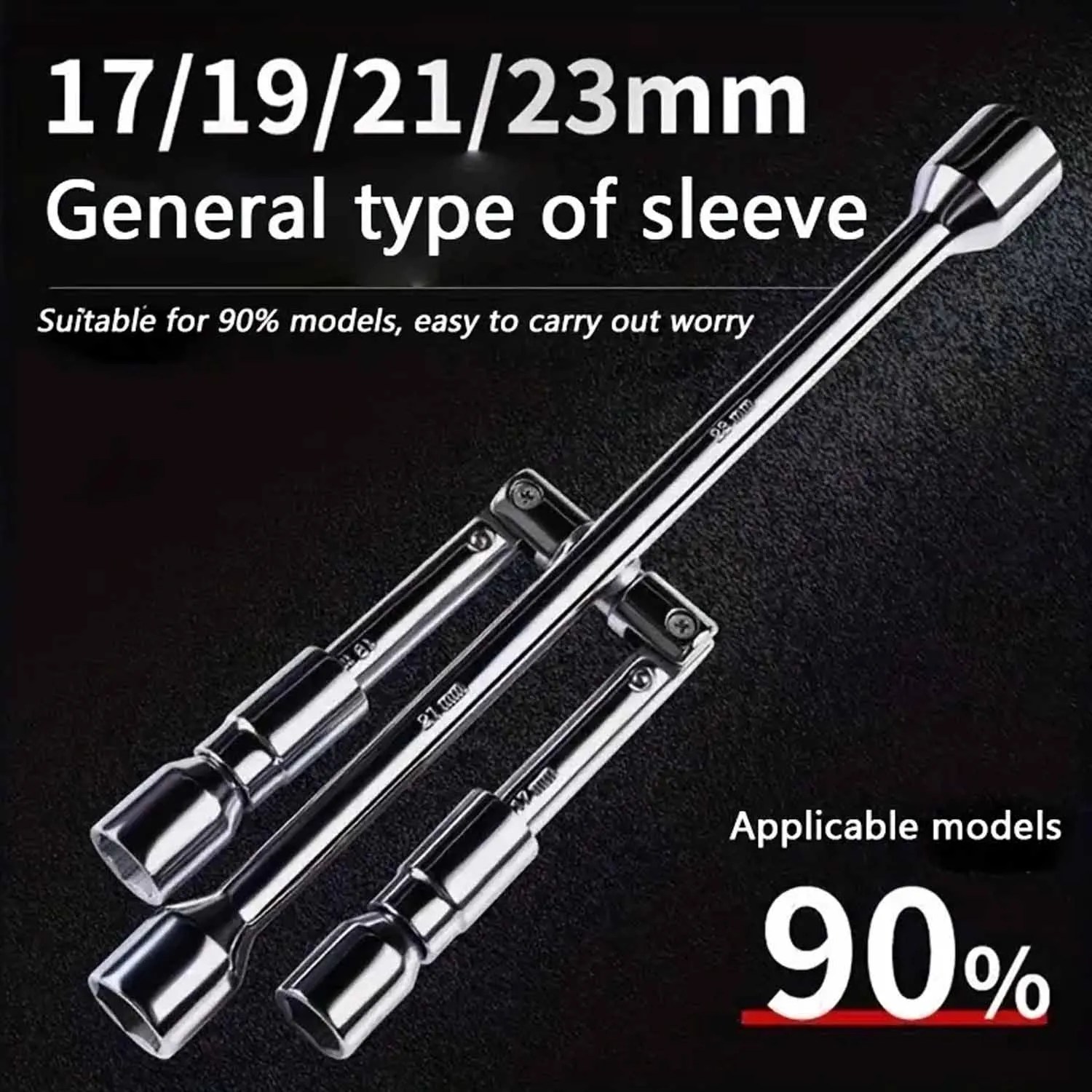 Car Repair Wheel Nut Socket Folding Cross Wrench Spanner Hand Tool Car Repair Tyre Remover Mounting 17 19 21 23mm Hex Socket
Car Repair Wheel Nut Socket Folding Cross Wrench Spanner Hand Tool Car Repair Tyre Remover Mounting 17 19 21 23mm Hex Socket