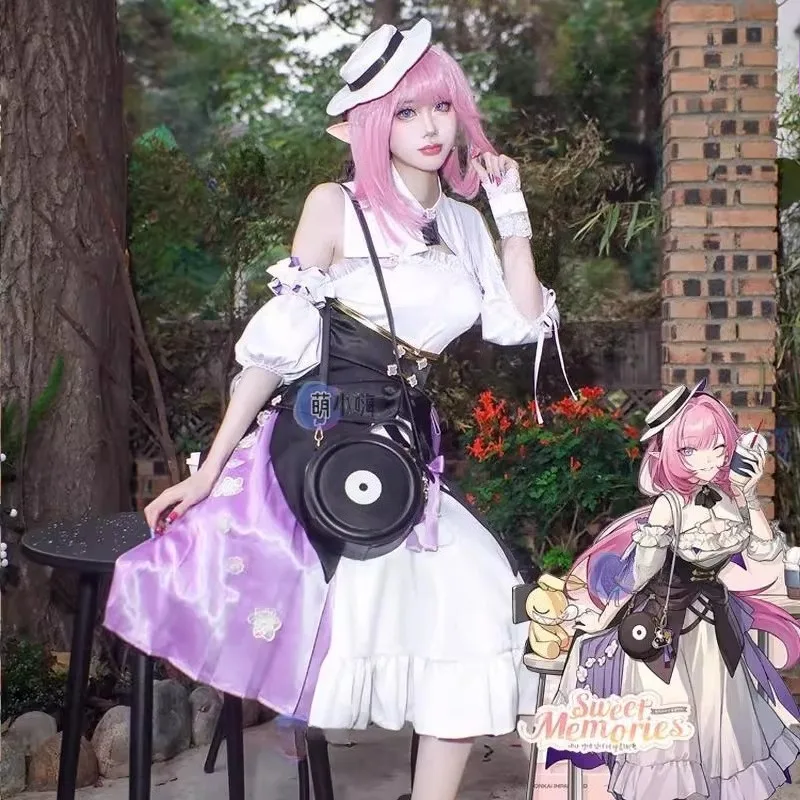 Honkai Impact 3 Elysia Cospaly Costume Sweet Elf Dress Uniform Bag Full Set for Women Halloween Anime Party Role Play Outfits
Honkai Impact 3 Elysia Cospaly Costume Sweet Elf Dress Uniform Bag Full Set for Women Halloween Anime Party Role Play Outfits