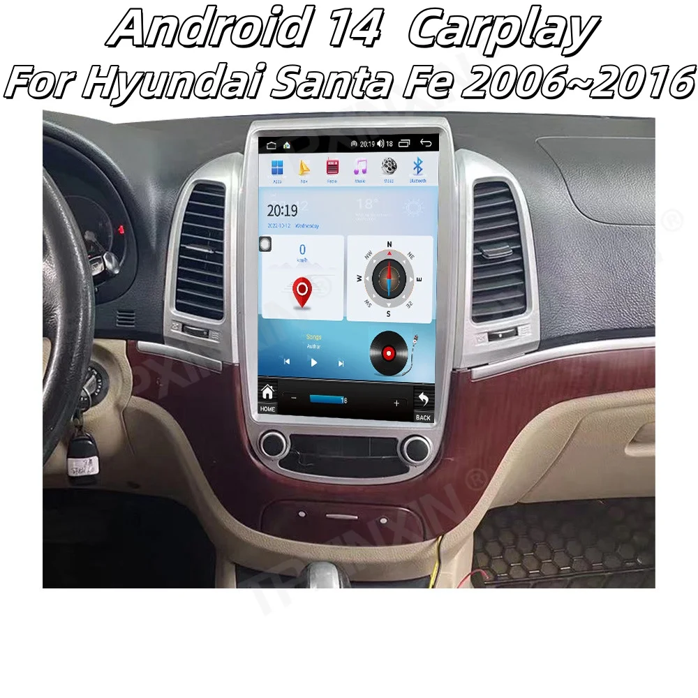 Android Automotive Multimedia For Hyundai Santa Fe 2006 2007 2008 2009 2010 2011 2012 2013-2016 Car GPS Navi Player Autostereo
Android Automotive Multimedia For Hyundai Santa Fe 2006 2007 2008 2009 2010 2011 2012 2013-2016 Car GPS Navi Player Autostereo