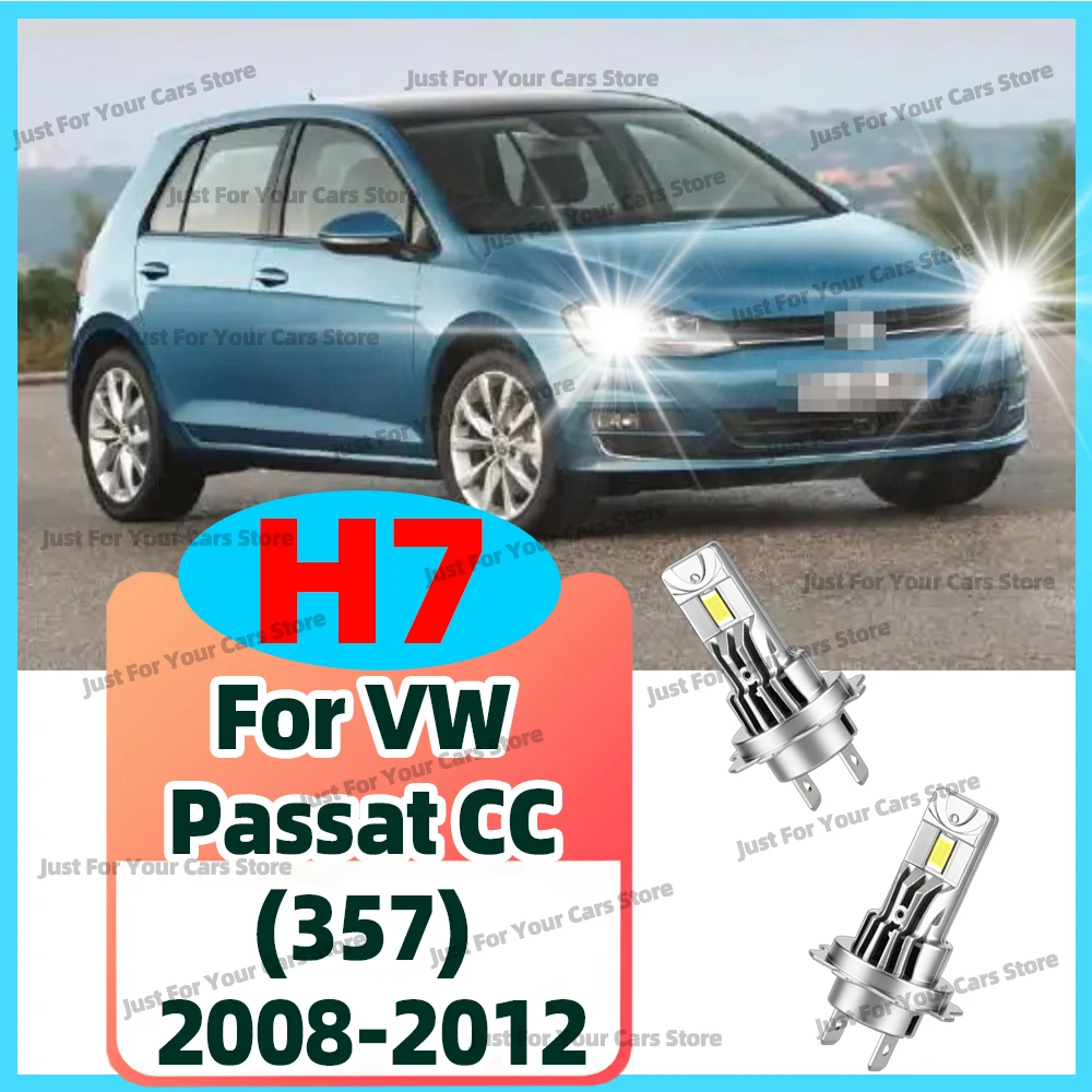 2Pcs LED H7 Headlights 6000K Bulbs 30000LM For VW Passat CC (357) 2008 2009 2010 2011 2012 Car Front Head Lamps 12V Replacement
2Pcs LED H7 Headlights 6000K Bulbs 30000LM For VW Passat CC (357) 2008 2009 2010 2011 2012 Car Front Head Lamps 12V Replacement