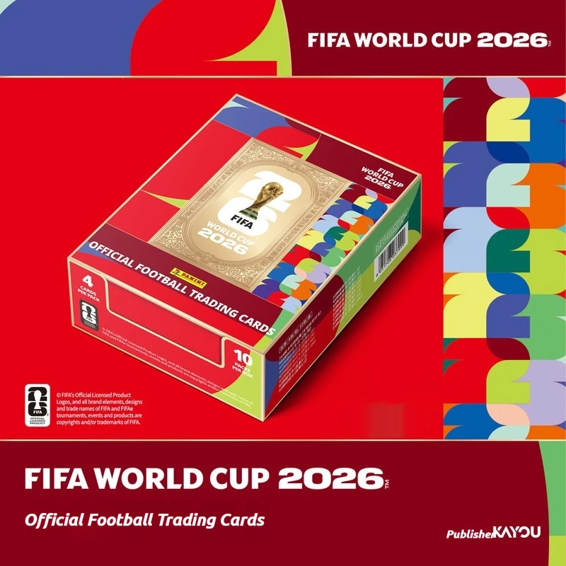 KAYOU 2026 FIFA World Cup Official Football Trading Card Panini Soccer Star Collection Limited Cards Fans Souvenir Birthday Gif
KAYOU 2026 FIFA World Cup Official Football Trading Card Panini Soccer Star Collection Limited Cards Fans Souvenir Birthday Gif