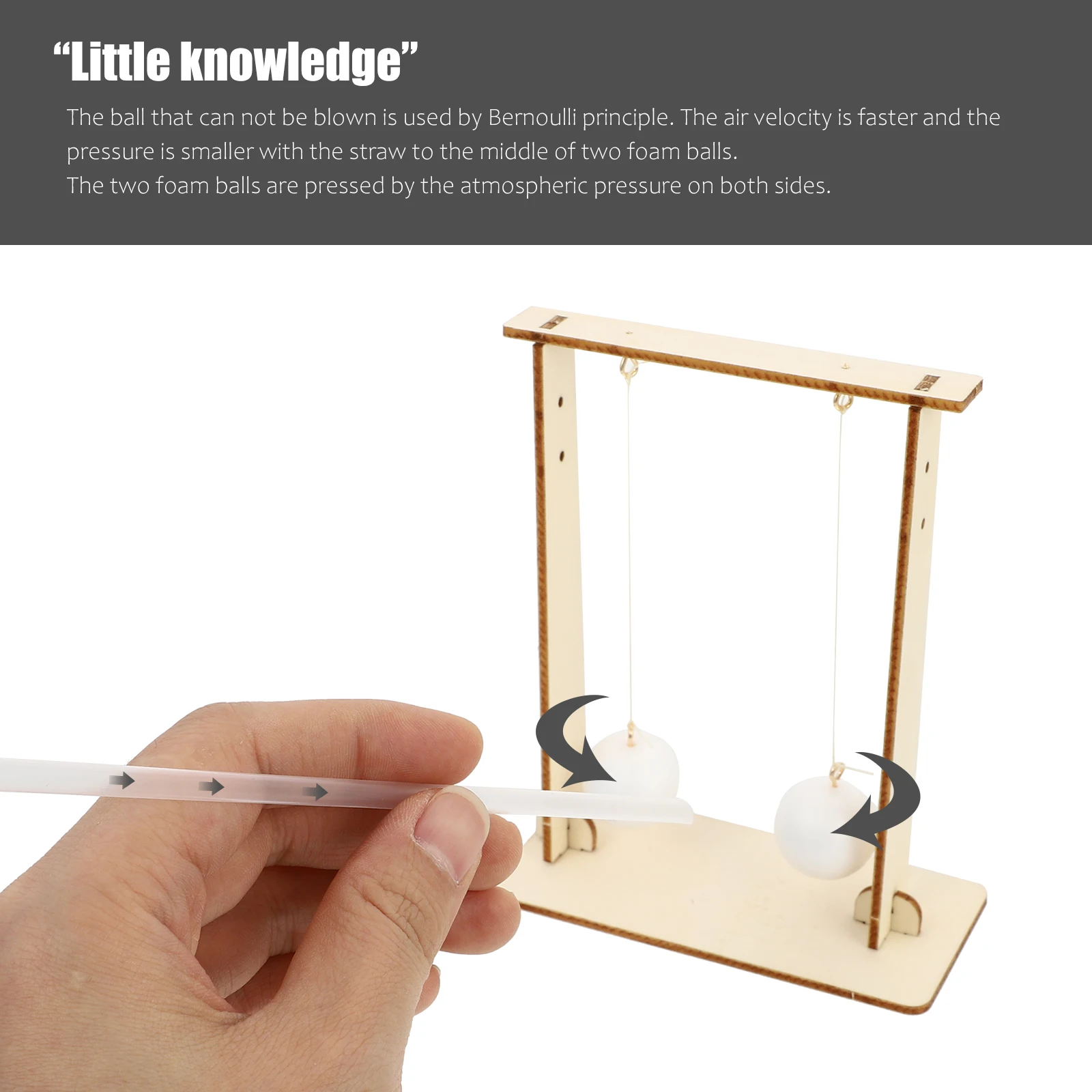 2pcs Floating Ball Physics Experiment Tool Principle Learning Kit Science Experiment Equipment For School Teaching
2pcs Floating Ball Physics Experiment Tool Principle Learning Kit Science Experiment Equipment For School Teaching