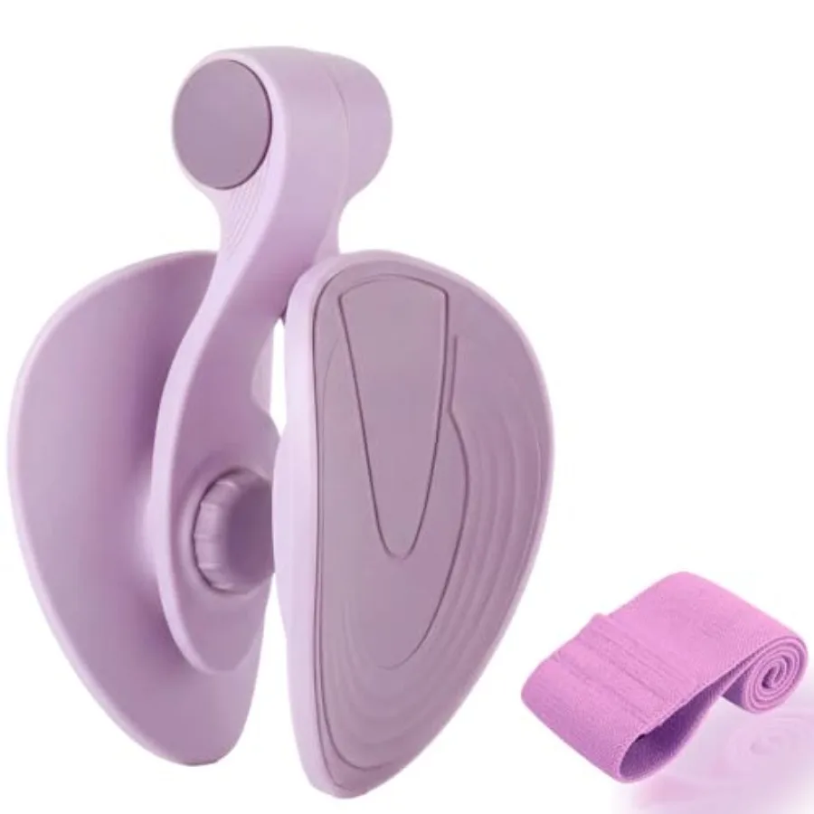 Inner Thigh Exerciser Resistance Band Set, Pelvic Floor Kegel Trainer, Hip Leg Trainer for Postpartum Recovery Home Gym Equipme
Inner Thigh Exerciser Resistance Band Set, Pelvic Floor Kegel Trainer, Hip Leg Trainer for Postpartum Recovery Home Gym Equipme