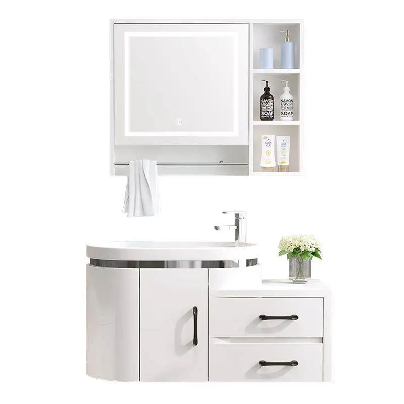 Modern simple small apartment bathroom cabinet combination bathroom wash basin washbasin bathroom cabinet
Modern simple small apartment bathroom cabinet combination bathroom wash basin washbasin bathroom cabinet