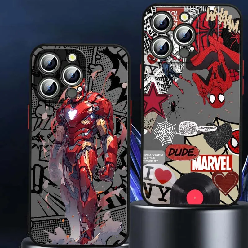 Fashion Spider Man Cool For Apple iPhone 16 15 14 13 12 11 XR XS X Pro Max Plus Mini Frosted Translucent Phone Case
Fashion Spider Man Cool For Apple iPhone 16 15 14 13 12 11 XR XS X Pro Max Plus Mini Frosted Translucent Phone Case