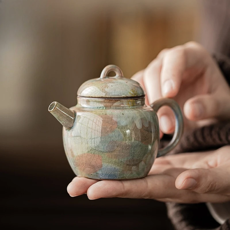 1 шт., картина маслом, ветер, ледяные хлопья, глазурь, ручная роспись, ромашка, керамический чайник, горшок для сидения, фильтр, чайник, горшок для кунг-фу, чайный набор, подарки
1 шт., картина маслом, ветер, ледяные хлопья, глазурь, ручная роспись, ромашка, керамический чайник, горшок для сидения, фильтр, чайник, горшок для кунг-фу, чайный набор, подарки