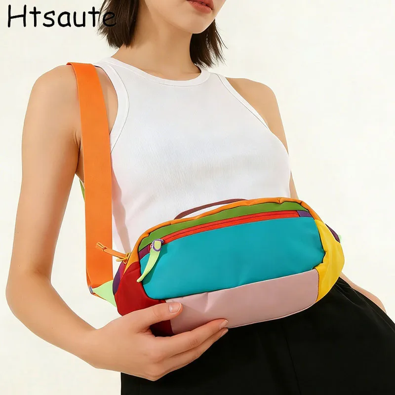 Nylon Crossbody Bags For Women Casual Colored Waist Pack Shoulder Bag Multi-pocket Coin Phone Waist Bag Travel Outdoor Chest Bag
Nylon Crossbody Bags For Women Casual Colored Waist Pack Shoulder Bag Multi-pocket Coin Phone Waist Bag Travel Outdoor Chest Bag