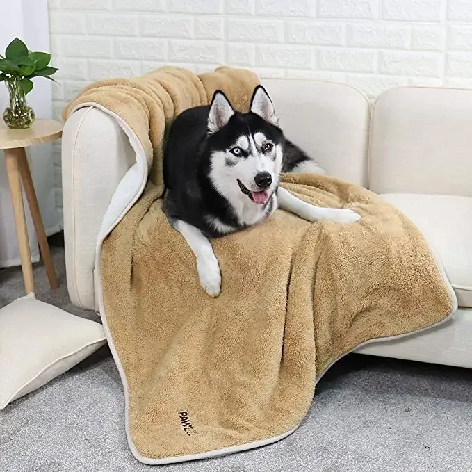 Plush pet cushion double pet blanket golden retriever dog cushion cat blanket warm and comfortable
Plush pet cushion double pet blanket golden retriever dog cushion cat blanket warm and comfortable