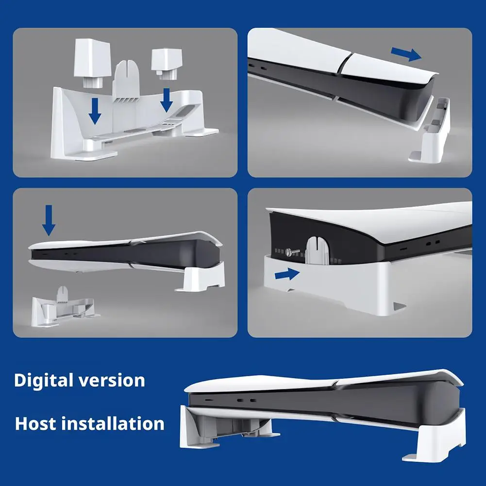 For P5 Slim/Pro Console Holder Horizontal Storage Stand Stable And Non-slip Base Stand For PS5 Game Accessories X3X1
For P5 Slim/Pro Console Holder Horizontal Storage Stand Stable And Non-slip Base Stand For PS5 Game Accessories X3X1