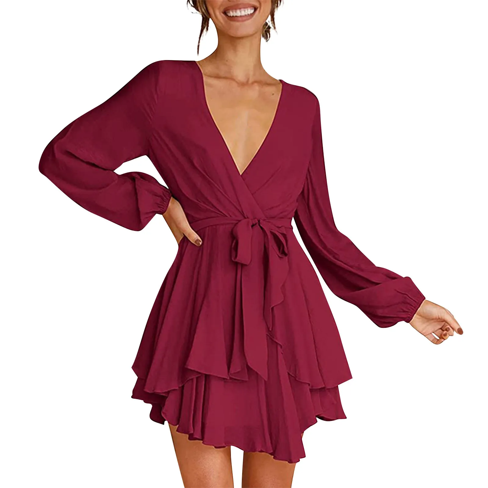 Summer Elegant Women Dress V Neck Hollow Out Lace Dresses Ruffled Black A-line Mid Length Sexy Black Dress vestidos para mujer
Summer Elegant Women Dress V Neck Hollow Out Lace Dresses Ruffled Black A-line Mid Length Sexy Black Dress vestidos para mujer