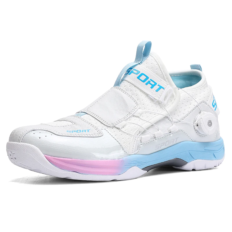 Couple Breathable Non-Slip Sneakers Badminton Tennis Table Tennis Professional Training Footwear F8206
Couple Breathable Non-Slip Sneakers Badminton Tennis Table Tennis Professional Training Footwear F8206