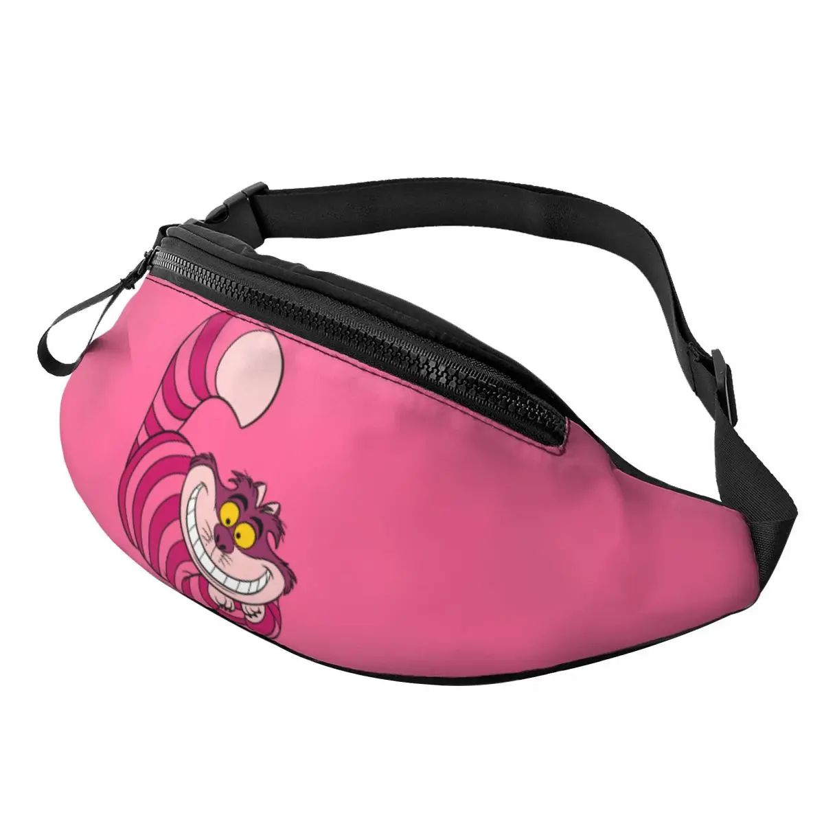 Custom Cheshire Cat Fanny Pack Women Men Cool Alice In Wonderland Cartoon Crossbody Waist Bag for Hiking Phone Money Pouch
Custom Cheshire Cat Fanny Pack Women Men Cool Alice In Wonderland Cartoon Crossbody Waist Bag for Hiking Phone Money Pouch