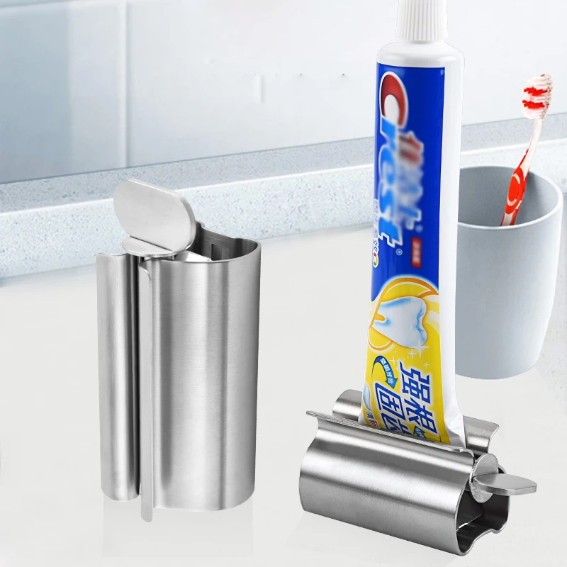 Stainless Steel Toothpaste Squeezer Wringer Roller Dispenser for Ointments Cosmetics Bathroom Accessories Tube Cream Tube Roller
Stainless Steel Toothpaste Squeezer Wringer Roller Dispenser for Ointments Cosmetics Bathroom Accessories Tube Cream Tube Roller