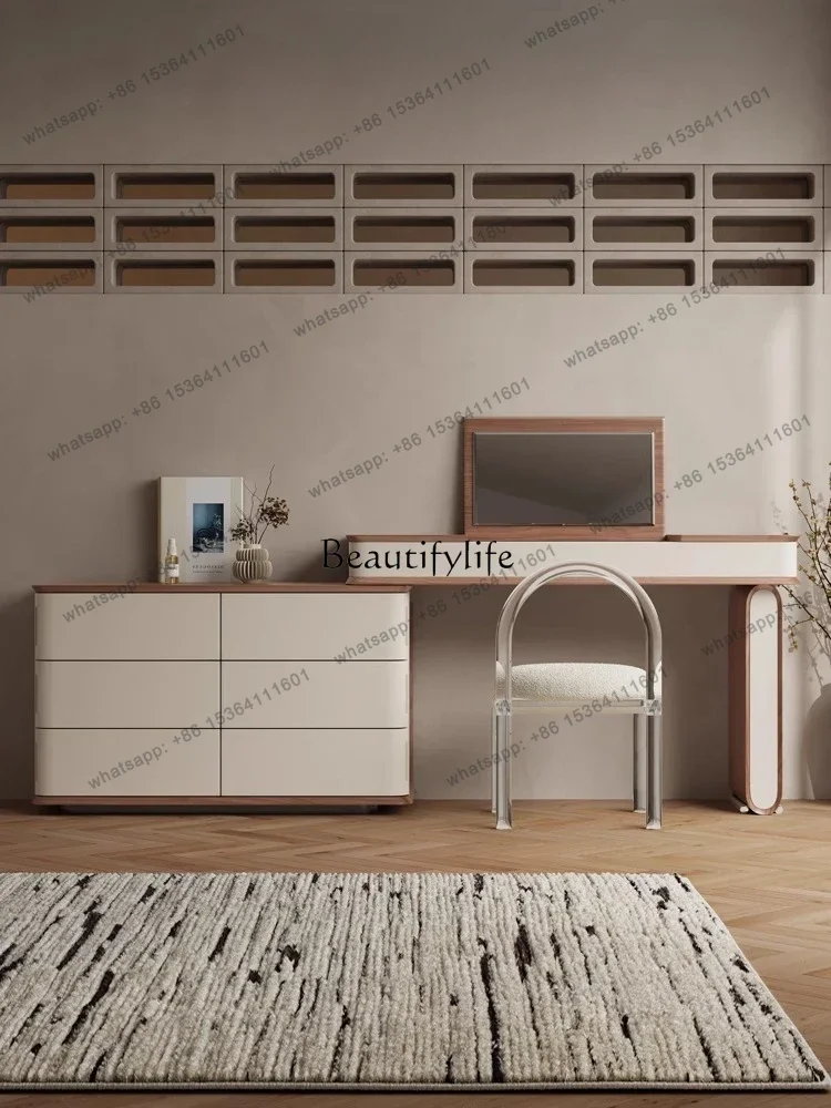 D30Medieval solid wood dresser, chest, integrated corner, modern simple telescopic storage makeup table
D30Medieval solid wood dresser, chest, integrated corner, modern simple telescopic storage makeup table