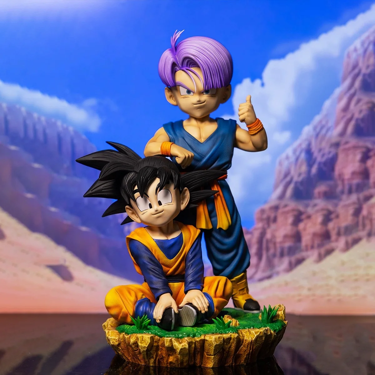 23.5cm/9.25in Anime Dragon Ball Z Figure DBZ Son Goten Trunks Action Figure Collectible Model Statue Toy Gift
23.5cm/9.25in Anime Dragon Ball Z Figure DBZ Son Goten Trunks Action Figure Collectible Model Statue Toy Gift