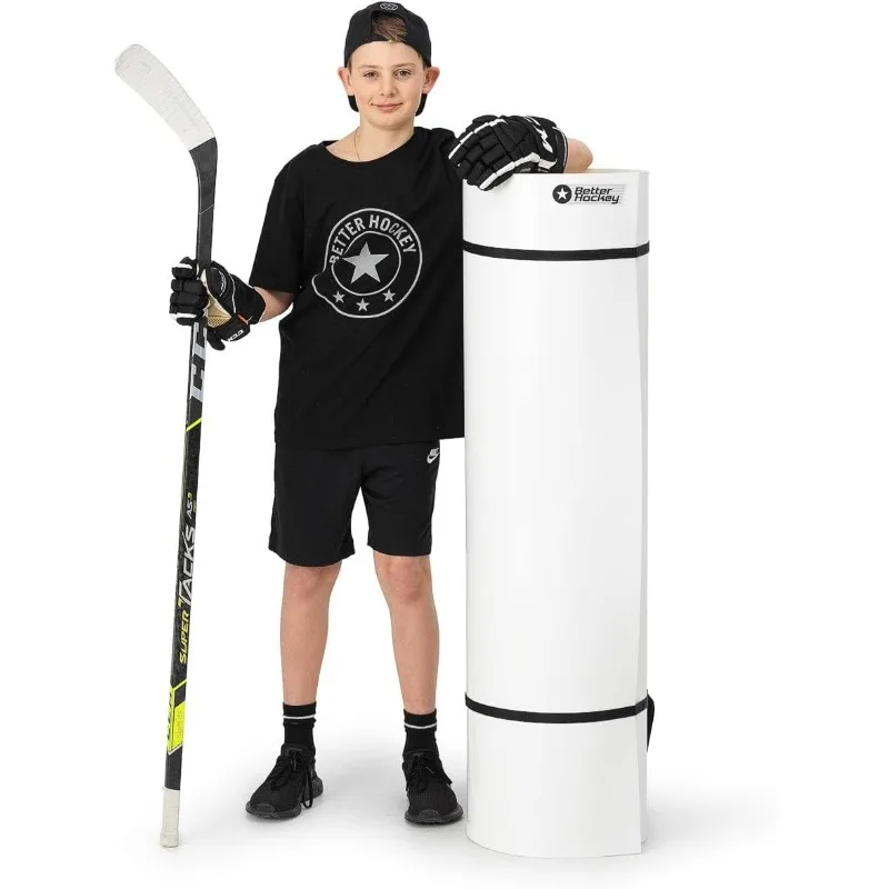 Better Hockey Portable Roll-Up Shooting Pad - Feels Like Real Ice, for Passing Stickhandling, Large 4 Foot x 8.5 Foot Size
Better Hockey Portable Roll-Up Shooting Pad - Feels Like Real Ice, for Passing Stickhandling, Large 4 Foot x 8.5 Foot Size