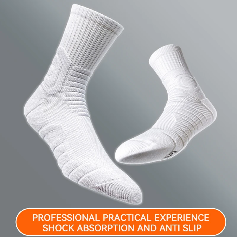 XARC-4Pairs Jump man Mid Length Basketball Socks for Men,jump man,Thick Towel Bottom, Breathable and Non Slip, Running Sports
XARC-4Pairs Jump man Mid Length Basketball Socks for Men,jump man,Thick Towel Bottom, Breathable and Non Slip, Running Sports