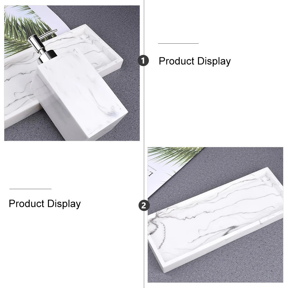 1 set Marble Pattern Bathroom Accessories Set Resin Soap Dispenser Tray Toothbrush Cups Organizing Holder for Home Decor Gift
1 set Marble Pattern Bathroom Accessories Set Resin Soap Dispenser Tray Toothbrush Cups Organizing Holder for Home Decor Gift