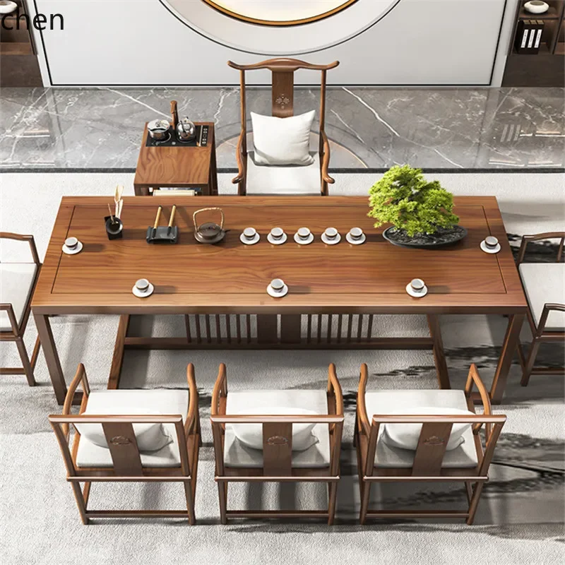 solid wood tea table and chair combination Kung Fu living room new Chinese Zen office tea room tea table
solid wood tea table and chair combination Kung Fu living room new Chinese Zen office tea room tea table