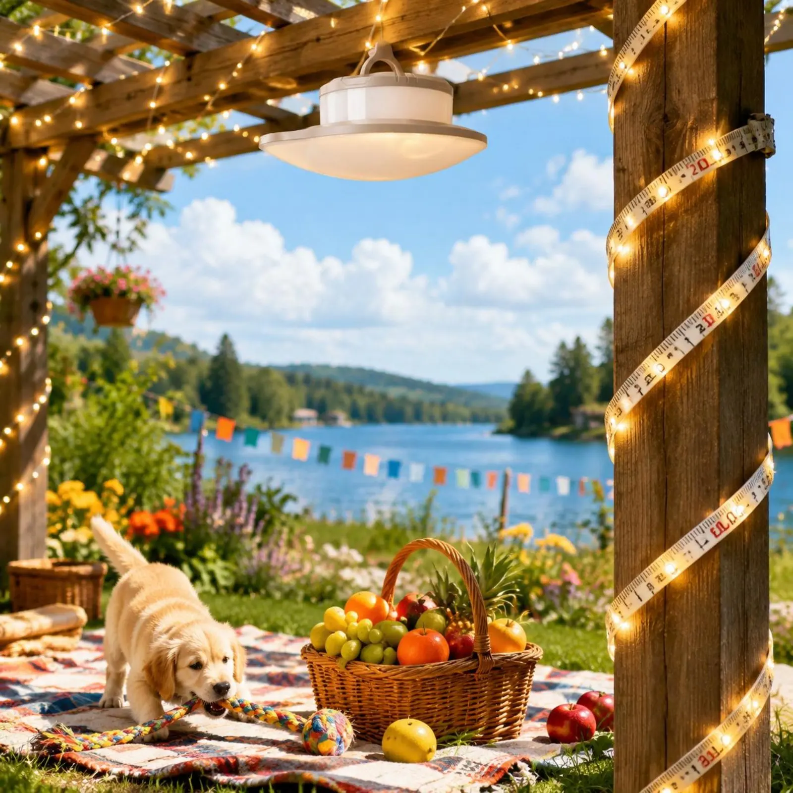 Reel String Light Warm White Radiance LED Tent Light Rechargeable Tent Lantern Water Resistant Outdoor Lighting Waterproof
Reel String Light Warm White Radiance LED Tent Light Rechargeable Tent Lantern Water Resistant Outdoor Lighting Waterproof