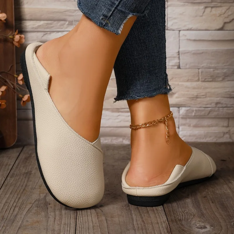 Women's Slip on Leather Loafers Spring Autumn Ballet Shoes Ladies Casual Round Toe Cute Flats Nurse Shoes Sneakers Plus Size 43
Women's Slip on Leather Loafers Spring Autumn Ballet Shoes Ladies Casual Round Toe Cute Flats Nurse Shoes Sneakers Plus Size 43