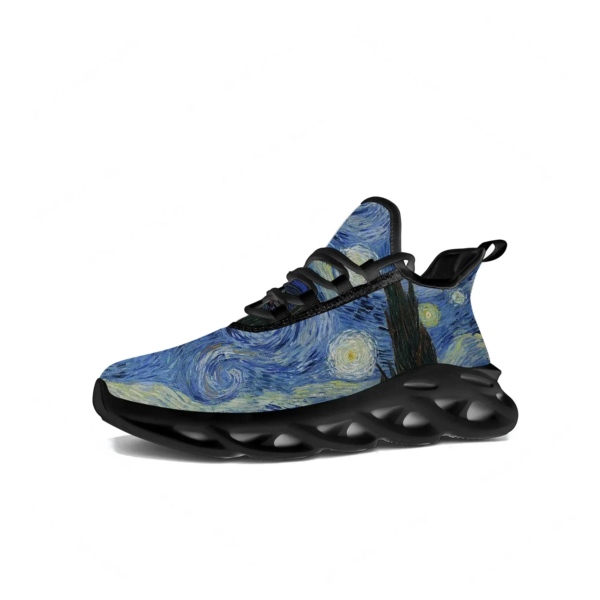 Van Gogh Starry Night Flats Sneakers Mens Womens Sports Run High Quality Sneaker Lace Up Mesh Footwear Tailor-made Shoe Black
Van Gogh Starry Night Flats Sneakers Mens Womens Sports Run High Quality Sneaker Lace Up Mesh Footwear Tailor-made Shoe Black