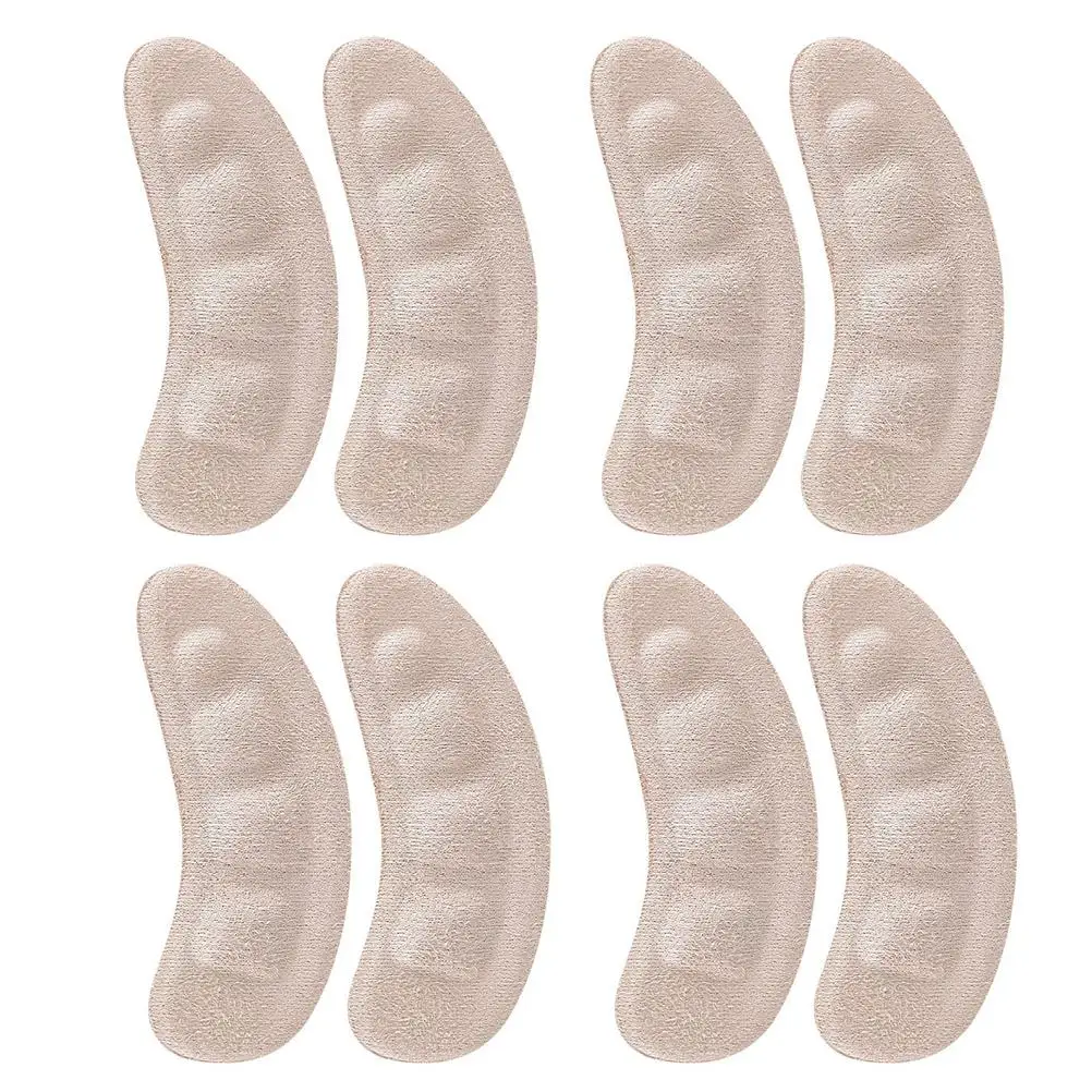 4 Pairs Non-slip Stickers Shoe Heel High-heeled Pads Inserts for Comfort Wear-resistant Flannel Anti-wear
4 Pairs Non-slip Stickers Shoe Heel High-heeled Pads Inserts for Comfort Wear-resistant Flannel Anti-wear
