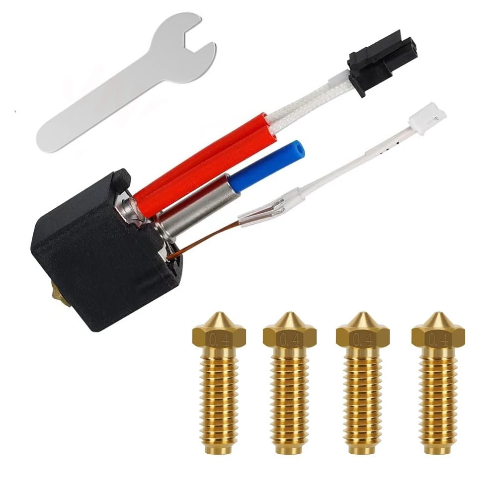 3D Printer Kobra 2 Hotend Hot End Kit for Kobra 2/Kobra 2 Pro/Kobra 2 Plus/Kobra 2 Max/Kobra 2 Neo, 3D Printers 24V V5 J-Head
3D Printer Kobra 2 Hotend Hot End Kit for Kobra 2/Kobra 2 Pro/Kobra 2 Plus/Kobra 2 Max/Kobra 2 Neo, 3D Printers 24V V5 J-Head