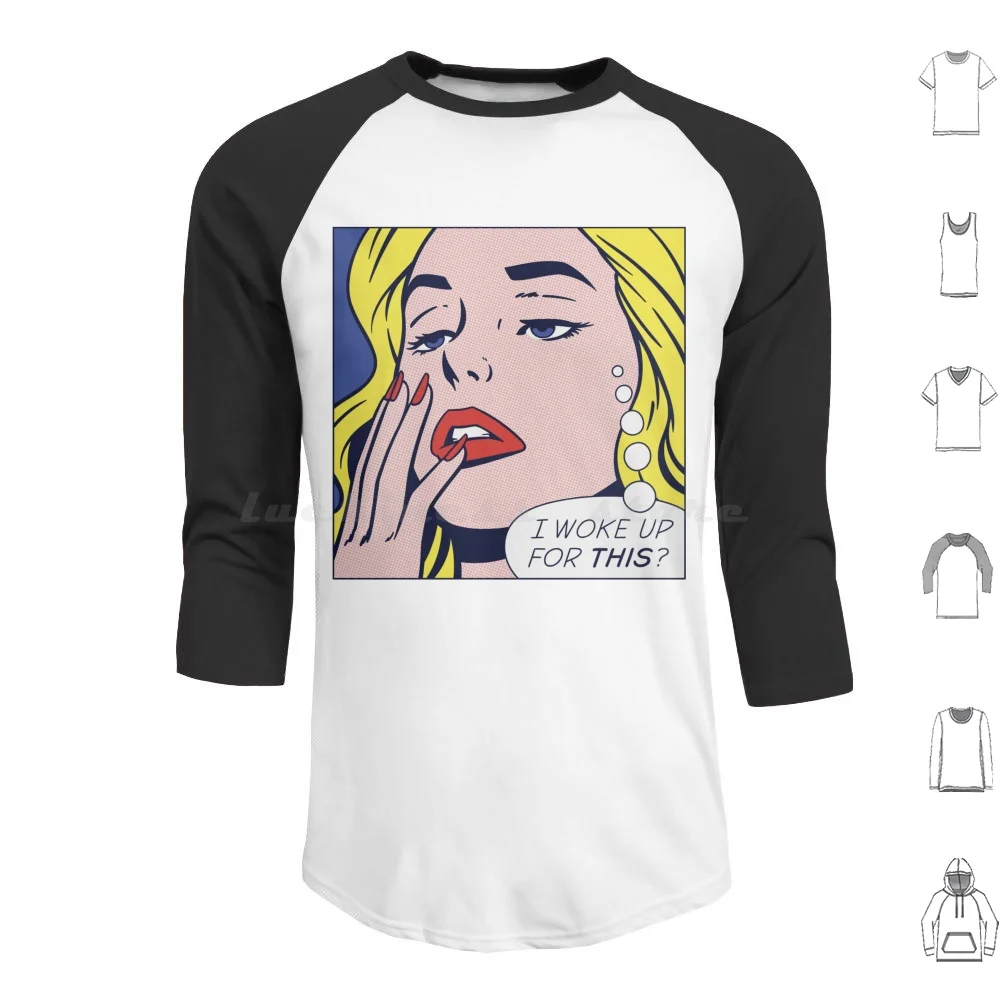 Толстовка с капюшоном Pop Awake Girl из хлопка с длинными рукавами Pop Pop Pop Art Popart Lichtenstein 60s Vintage Retro Comic Woke Up Blonde
Толстовка с капюшоном Pop Awake Girl из хлопка с длинными рукавами Pop Pop Pop Art Popart Lichtenstein 60s Vintage Retro Comic Woke Up Blonde