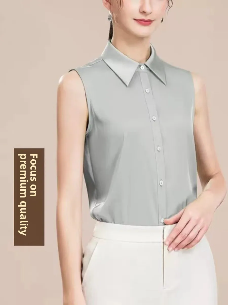 Ele женский шифоновый базовый слой с высоким воротником, летний топ, свободный крой, чистый цвет
Ele женский шифоновый базовый слой с высоким воротником, летний топ, свободный крой, чистый цвет