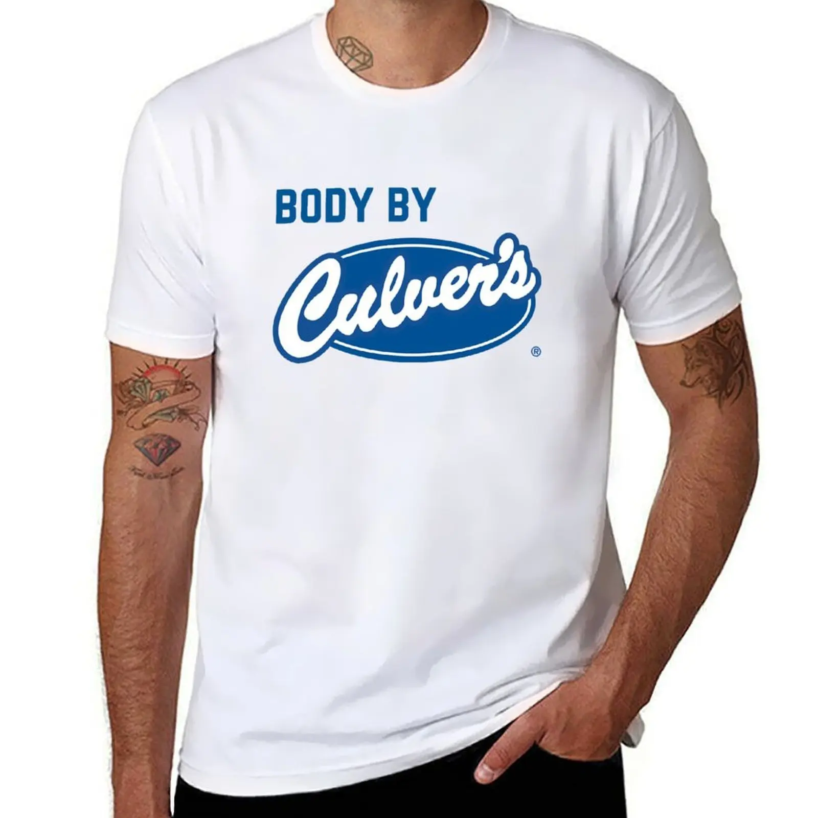 Body by Culver's T-Shirt man tshirt man t shirts for men casual T-Shirt
Body by Culver's T-Shirt man tshirt man t shirts for men casual T-Shirt