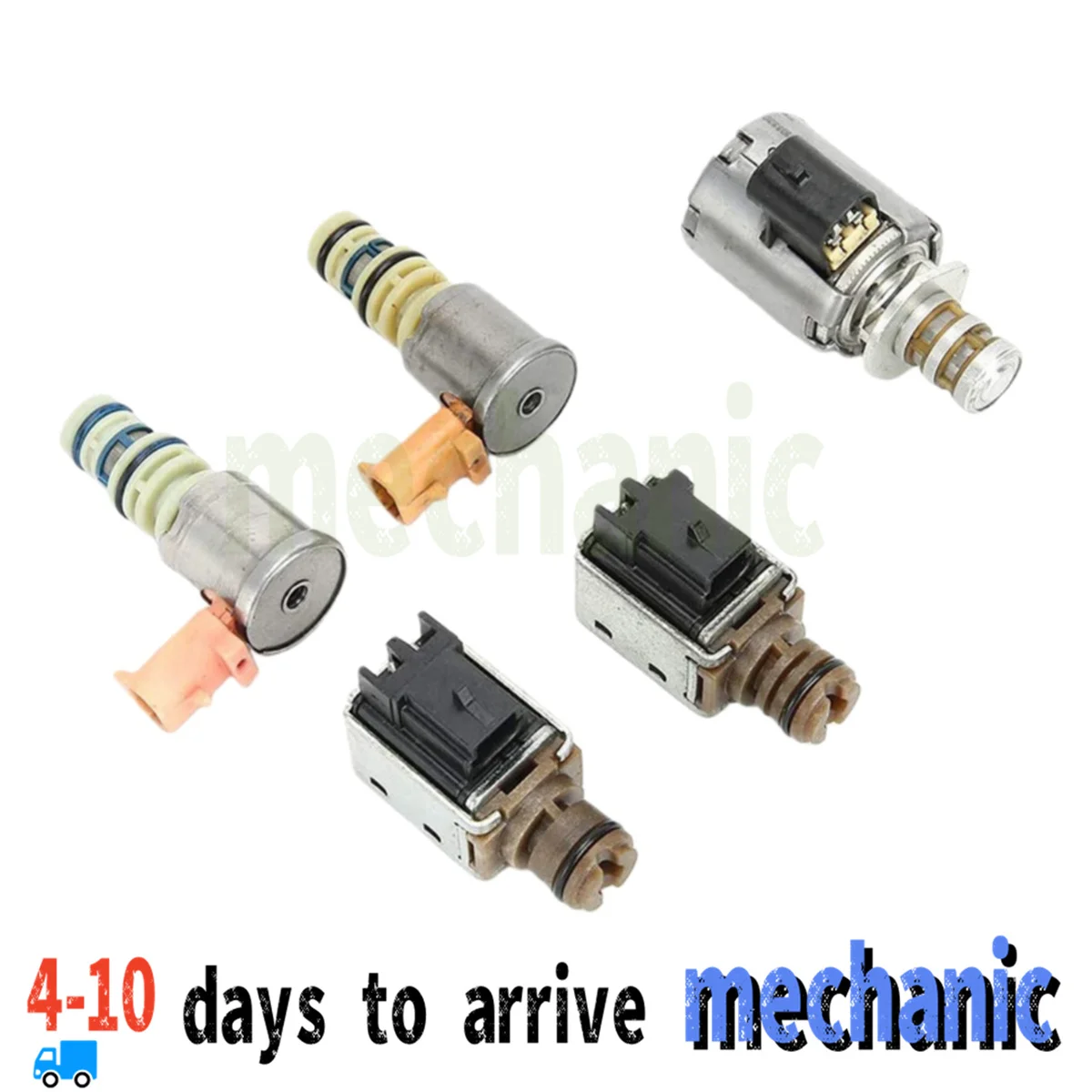 For 4L60E 4L65E 4L70E Transmission Solenoid Valve 5-piece Set Suitable for Chevrolet GMCC 03-05
For 4L60E 4L65E 4L70E Transmission Solenoid Valve 5-piece Set Suitable for Chevrolet GMCC 03-05