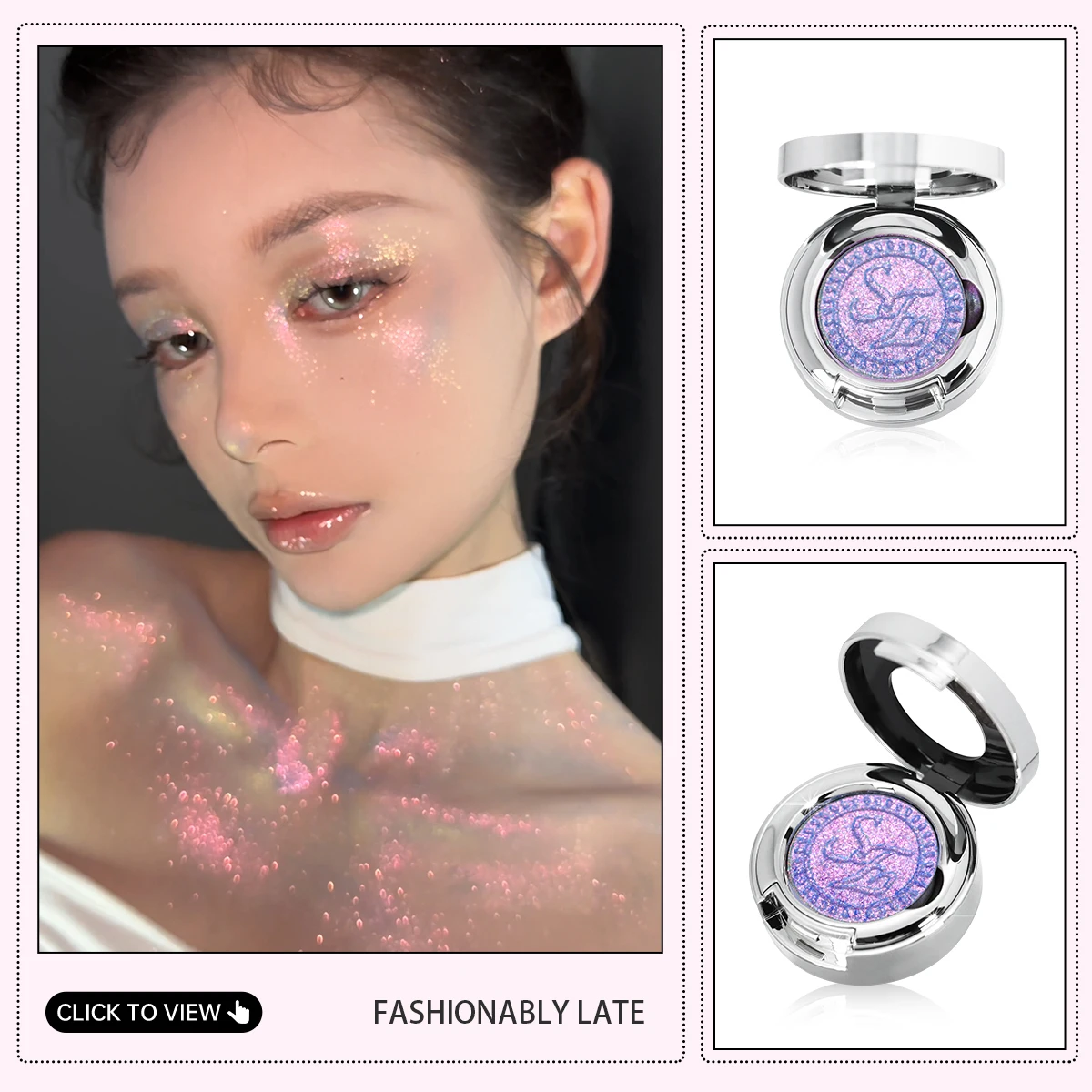 Sheeneffect Chase Light Series High-end Chameleon Multichrome Eyeshadow Palettes Luxury Makeup
Sheeneffect Chase Light Series High-end Chameleon Multichrome Eyeshadow Palettes Luxury Makeup