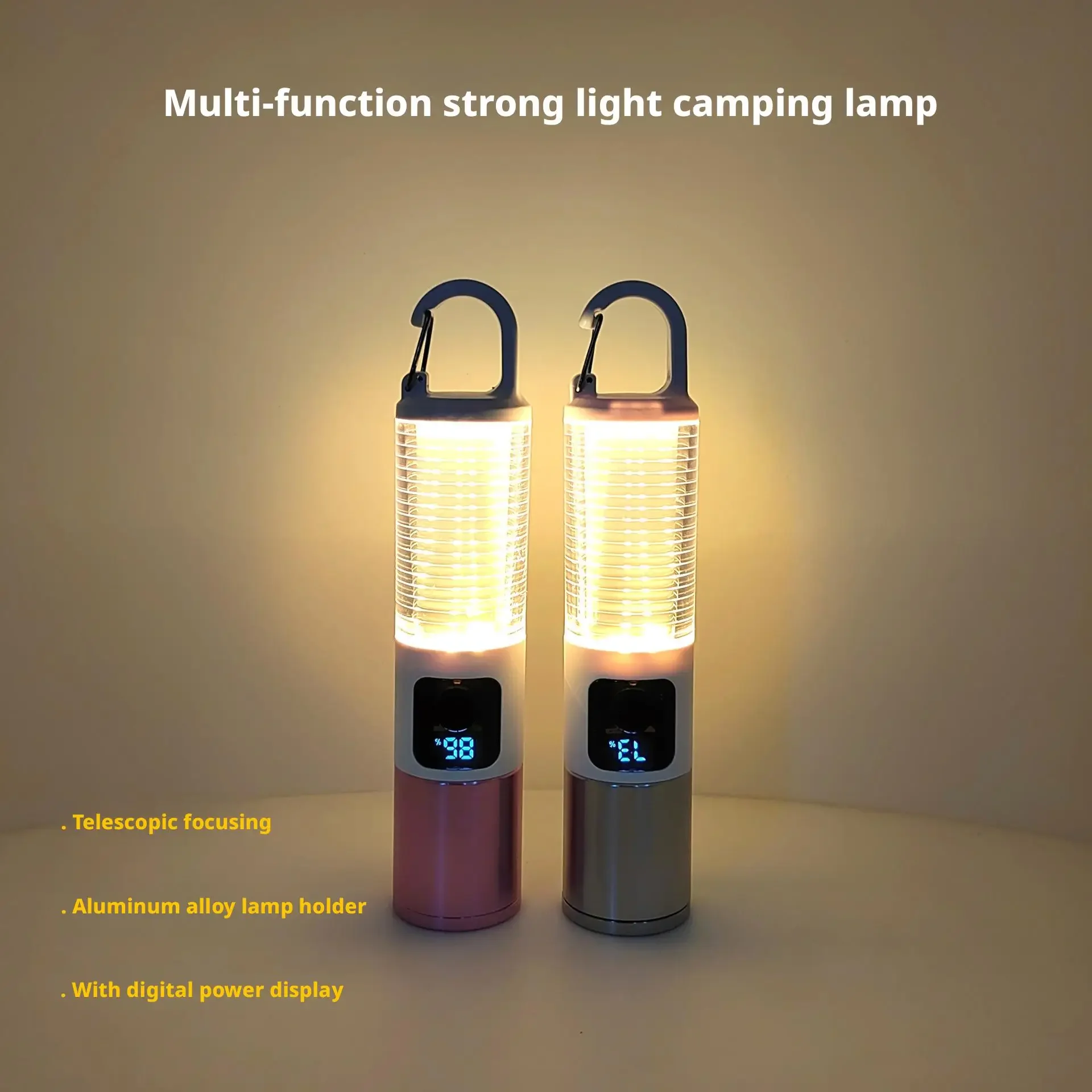 Телескопический фонарик с зумом из алюминиевого сплава, многофункциональное освещение с люминесцентной полосой для занятий спортом на открытом воздухе, кемпинга, экстренной помощи
Телескопический фонарик с зумом из алюминиевого сплава, многофункциональное освещение с люминесцентной полосой для занятий спортом на открытом воздухе, кемпинга, экстренной помощи