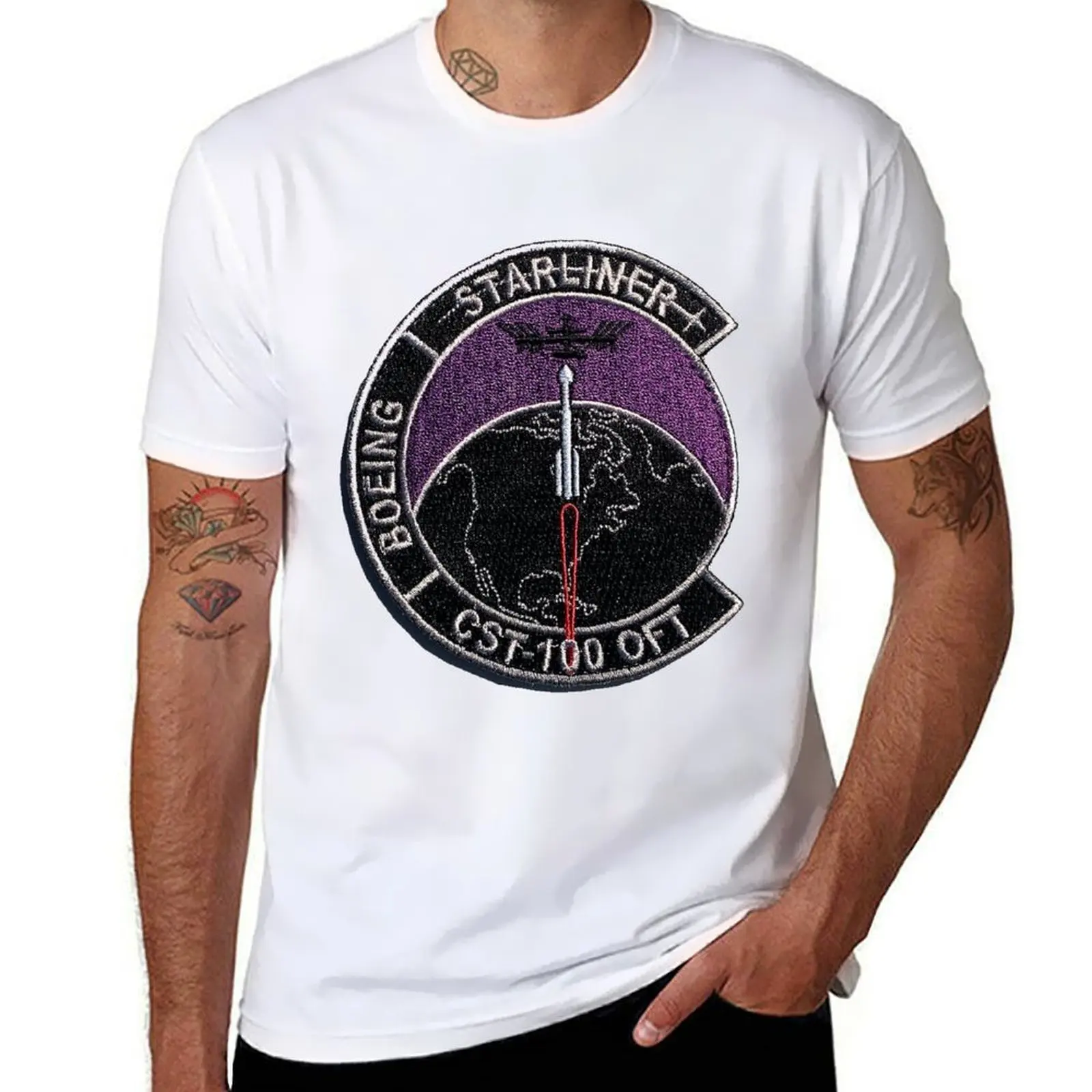 Starliner Orbital Flight Test 45th Space Wing Patch T-Shirt t shirt man casual man t shirts graphic T-Shirt
Starliner Orbital Flight Test 45th Space Wing Patch T-Shirt t shirt man casual man t shirts graphic T-Shirt