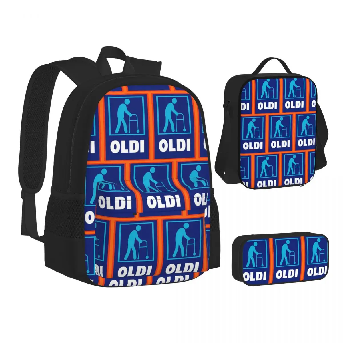 Oldi Classic Backpacks Students Bookbag School Bags Kids Rucksack Lunch Bag Pen Bag Three-Piece Set
Oldi Classic Backpacks Students Bookbag School Bags Kids Rucksack Lunch Bag Pen Bag Three-Piece Set